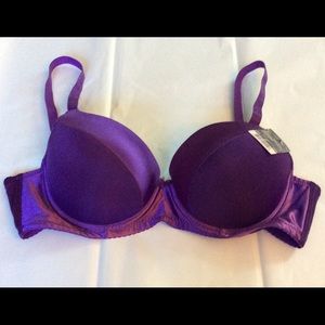 Purple Ladies Under Underwire Bra NWT